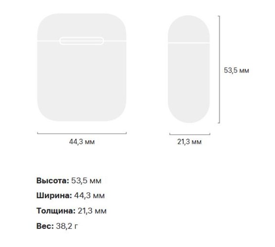 Наушники Apple AirPods (2nd generation) White