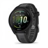 Умные часы Garmin Forerunner 165 Music черный с серым ремешком