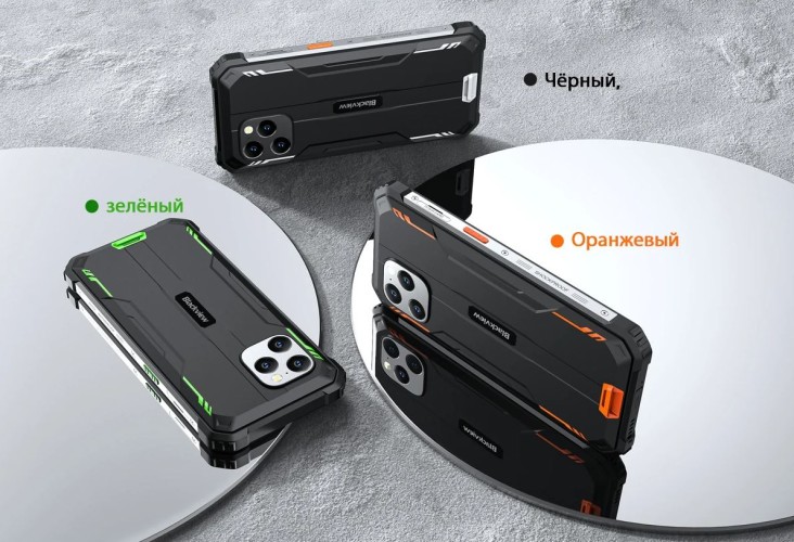 Смартфон Blackview BV8900 Pro 8/256Gb Black